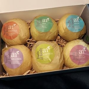 Artnaturals Bath Bombs Gift Set - 6 Bubble Bath Bomb Fizzies